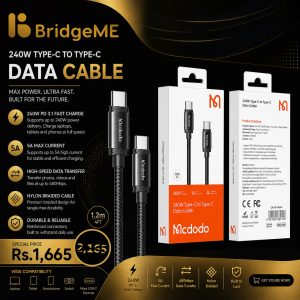 MCDODO 240W TYPE-C TO TYPE-C