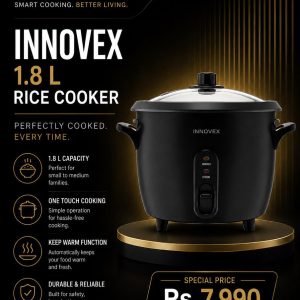 INNOVEX 1.8L Rice Cooker