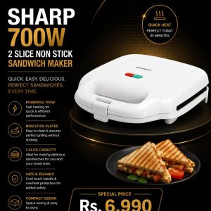 SHARP 700W 2Slice Stick Sand Which Maker