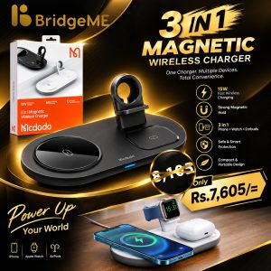 Mcdodo 3-in-1 Magnetic Wireless Charger