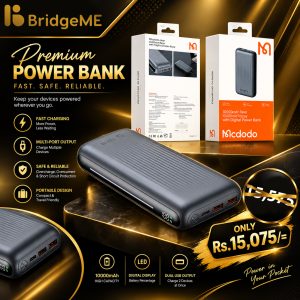 Mcdodo 10,000mAh Digital Display Power Bank