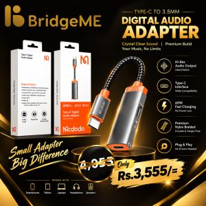 MCDODO Type-C to 3.5mm Digital Audio Adapter
